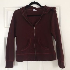 Columbia zip-up with hoodie